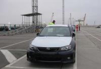 Порт Усть-Луга: разгружена первая партия автомобилей Subaru, прибывшая напрямую из Европы