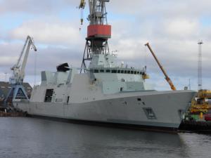 ВМС Дании получили головной фрегат типа 