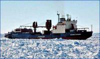 Завершена проводка ледоколом «Капитан Драницын» теплохода «Василий Головнин» в Антарктику