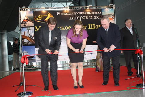 Президент ВФПС Георгий Шайдуко открыл выставку «Московское Боут Шоу – 2011» 