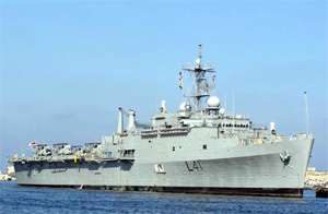 Индийские боевые корабли взяли курс на Ливию