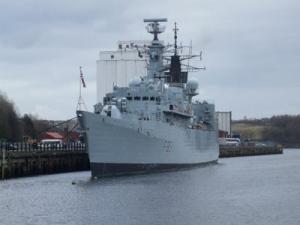 Британский фрегат Cumberland готов к обеспечению эмбарго на поставки оружия в Ливию
